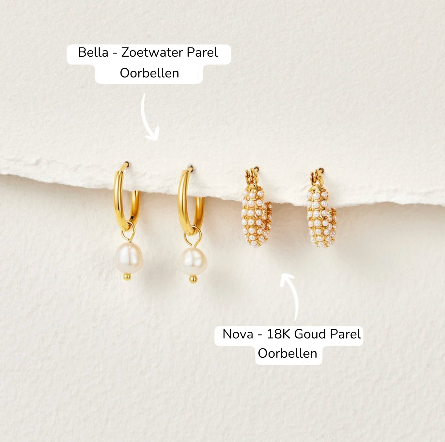 Isabel Pearl Oorbellen