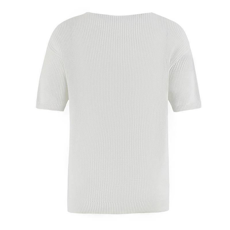 Hudson | Casual V-hals trui T-shirt