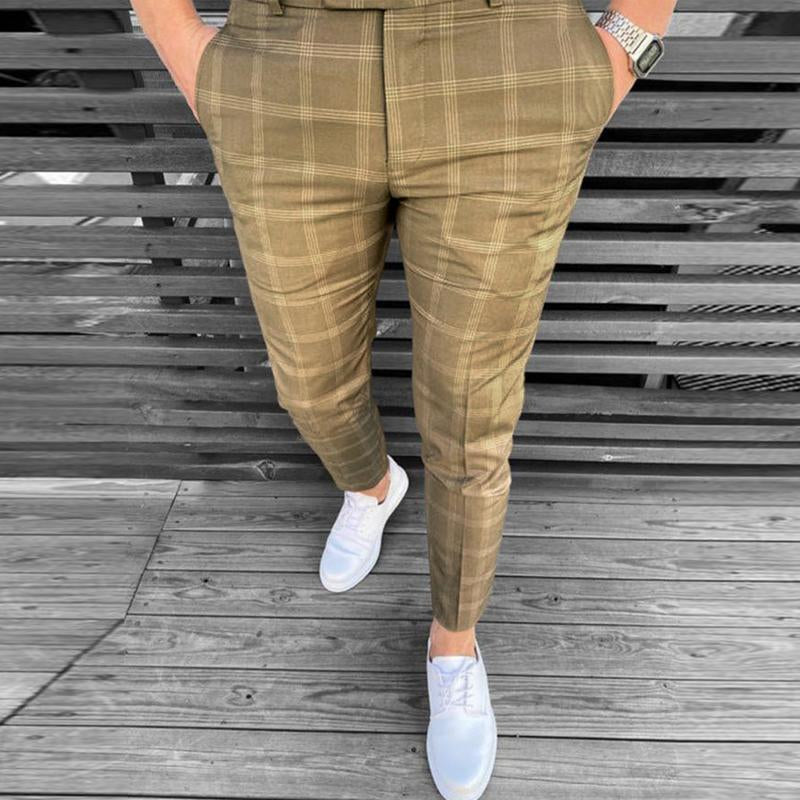 Idris | Business Casual Ruiten Broek