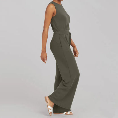 Birgit | Veelzijdige, elegante mouwloze jumpsuit