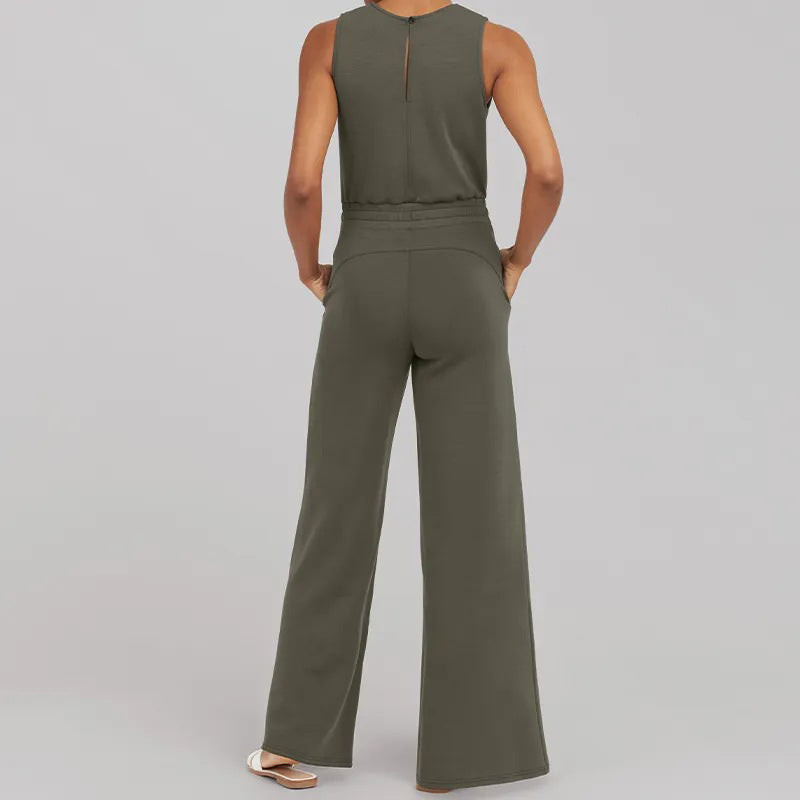Birgit | Veelzijdige, elegante mouwloze jumpsuit