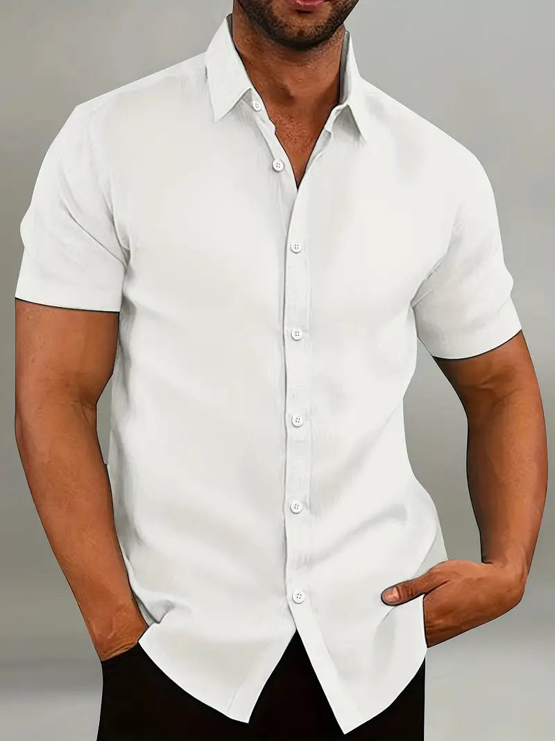 Comfortabele polo met korte mouwen in felle kleuren