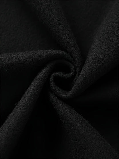 Elmo | Patchwork vest met rits en capuchon