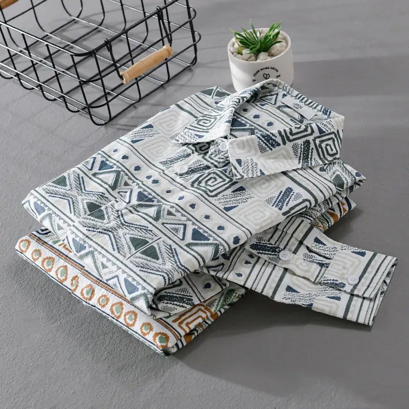 Watson | Geometrisch Ontdekkingsreizigers Overhemd