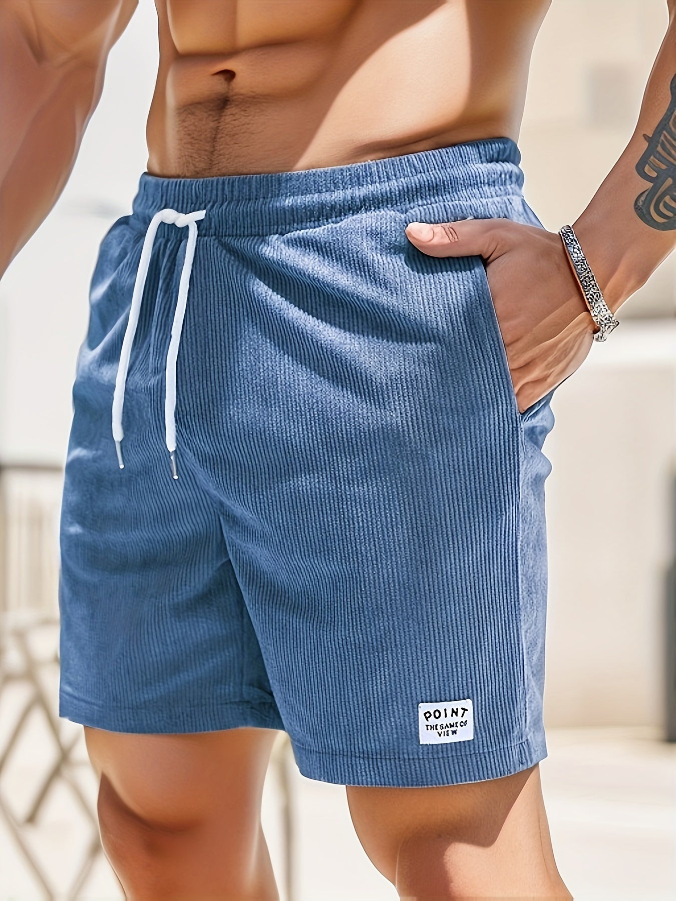 Gabriel -  Zomerse casual corduroy shorts