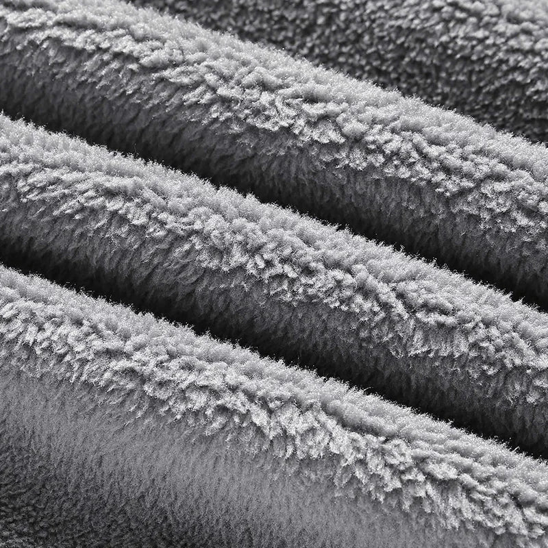 Espen | Vintage denim jack met fleece voering en kraag