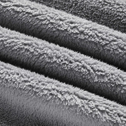 Espen | Vintage denim jack met fleece voering en kraag