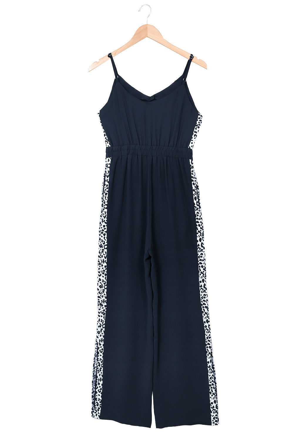 Patty - Jumpsuit met spaghettiband en wijde pijpen