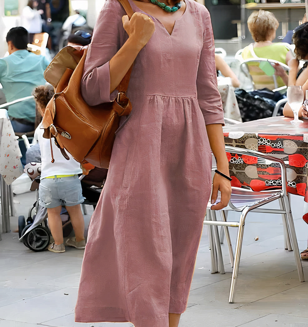 Katoenen zomerjurk - Isbel