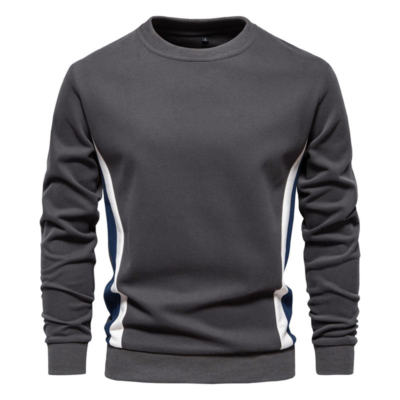 Levon | Casual pullover sweatshirt met ronde hals