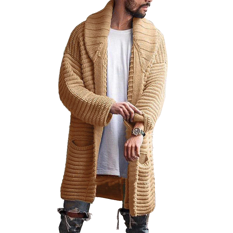 Norman | Elegant middenlang vest met kap