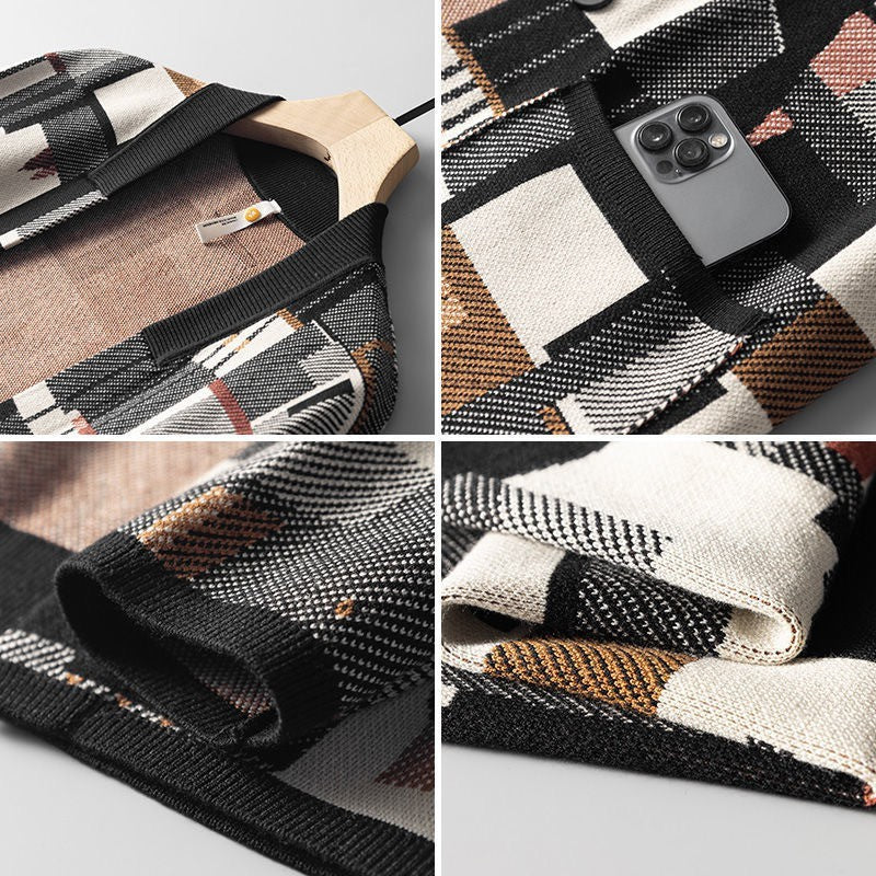 Hendrick | Modern mozaïek vest