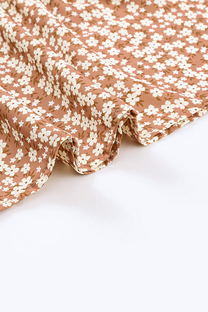 Marella - Jumpsuit met smalle bandjes en gesmokt lijfje