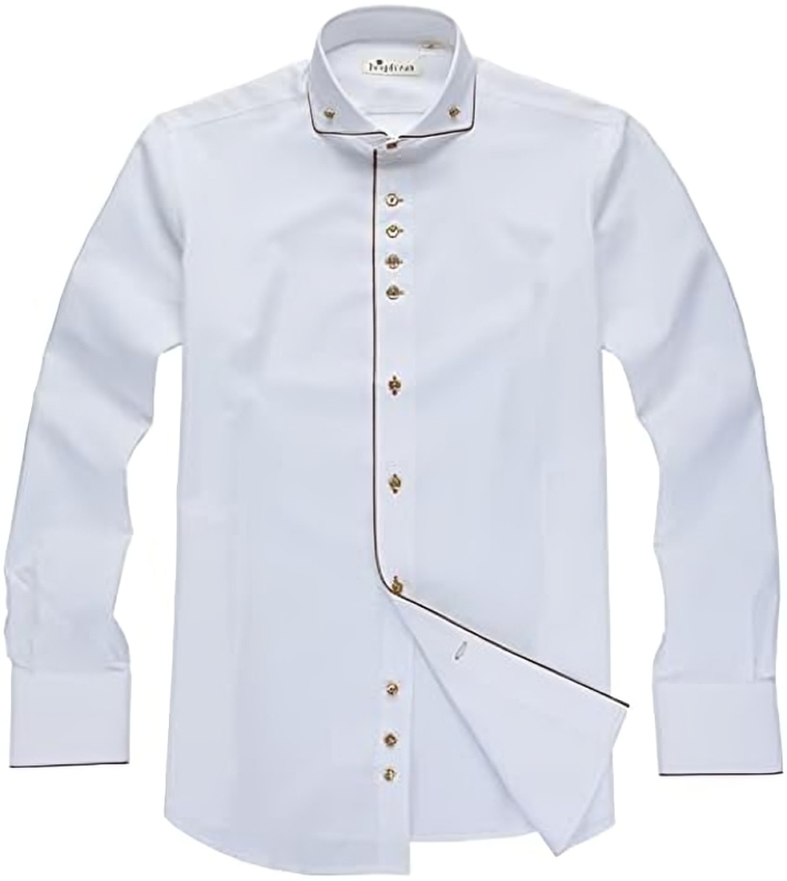 Gerard | Exquisite overhemd met omgeslagen kraag en lange mouwen