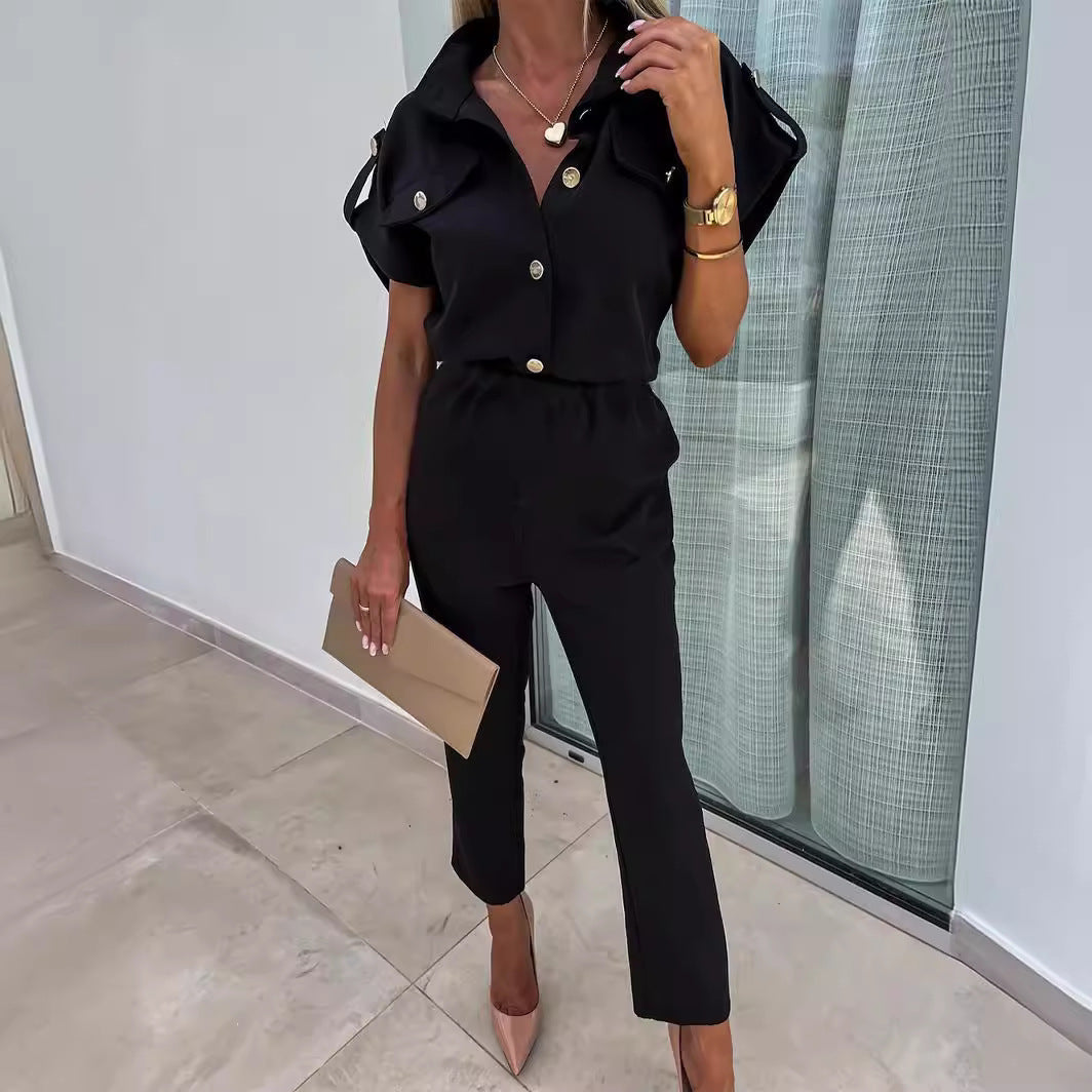 Harriett | Elegante en stijlvolle jumpsuit met wijde pijpen