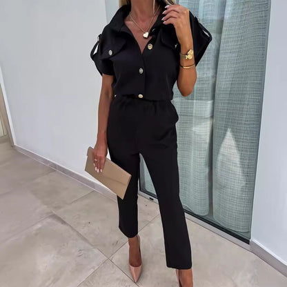 Harriett | Elegante en stijlvolle jumpsuit met wijde pijpen