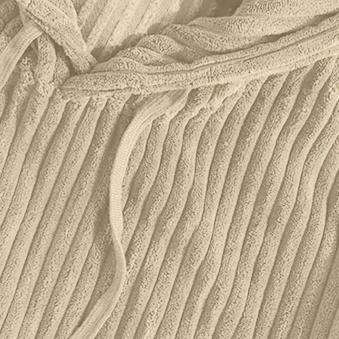 Morten | Klassiek gekleurde Corduroy Hoodie voor mannen