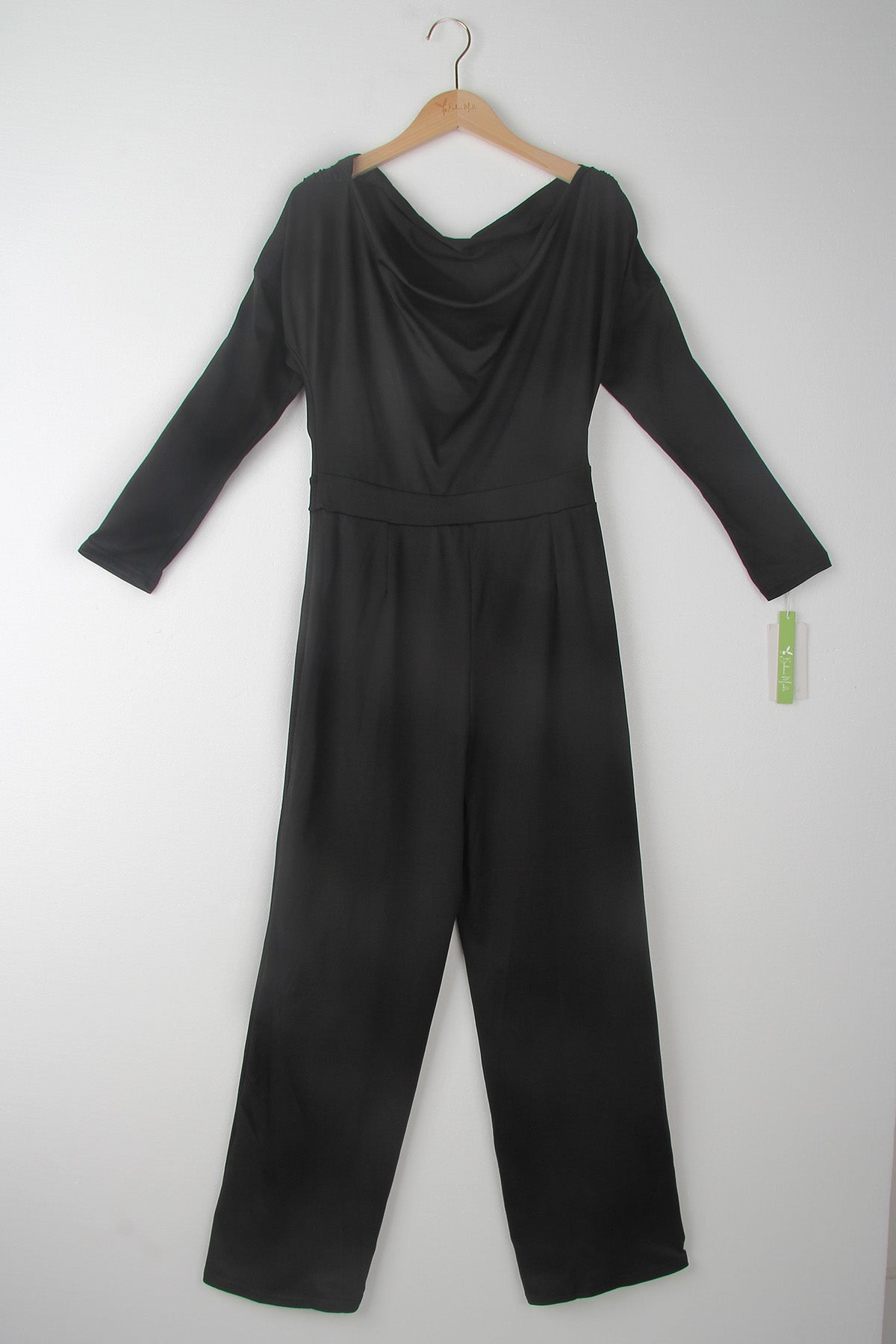 Alara | Elegante, schuine jumpsuit met één schouder