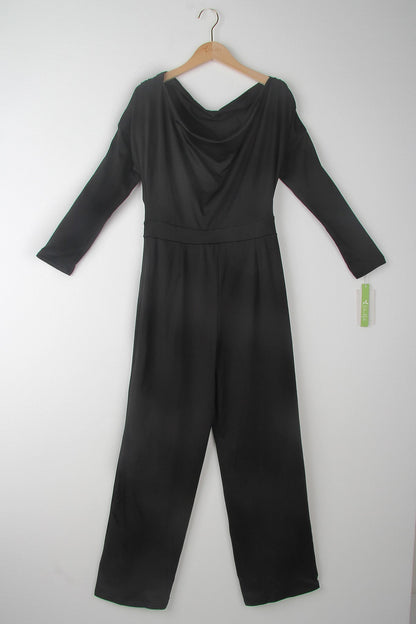 Alara | Elegante, schuine jumpsuit met één schouder