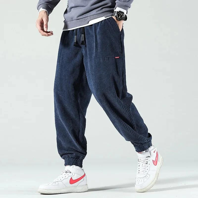 Reeve | Hype corduroy joggingbroek