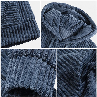 Emiel | Trendy corduroy capuchon