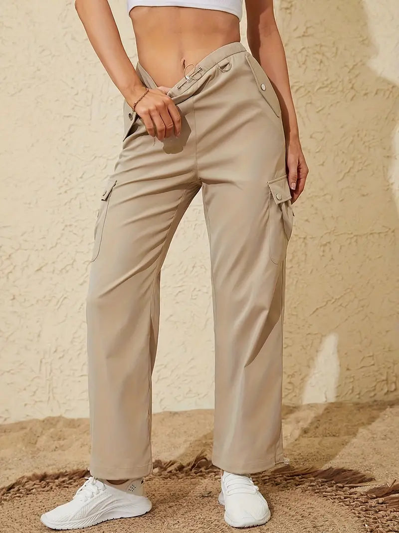 Casual broek met trekkoord en zak - Solenn