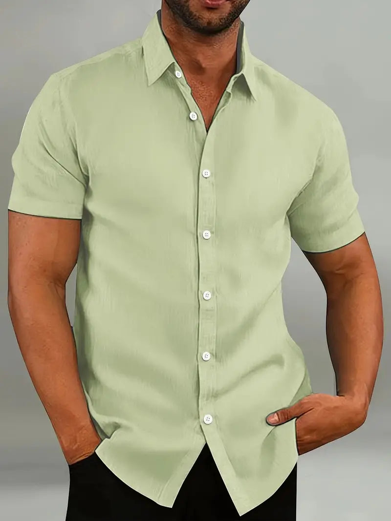 Comfortabele polo met korte mouwen in felle kleuren