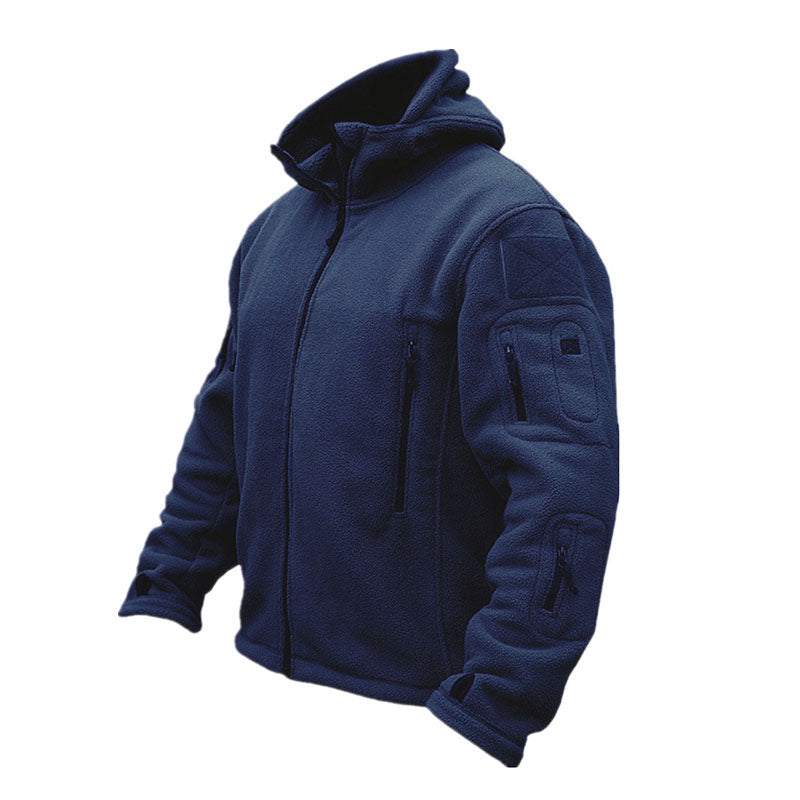 Jadon | Outdoor fleece tactische jas met capuchon