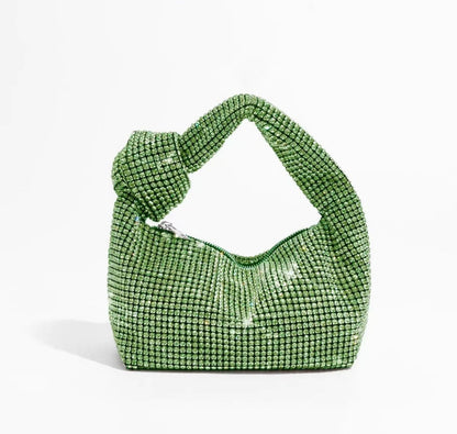 DazzleBag | Diamanten geknoopte tas