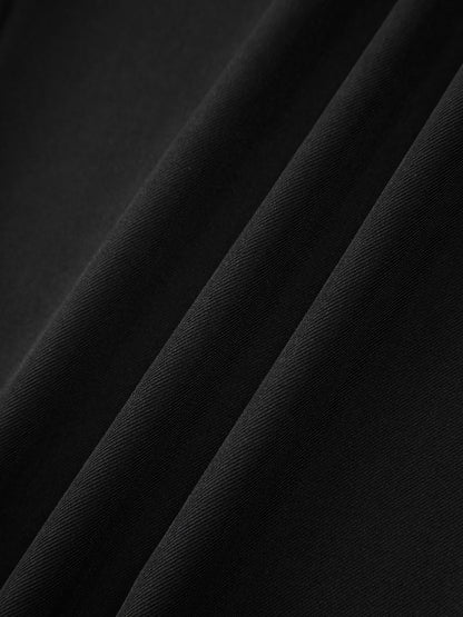 Jendayi | Basic baggy broek met wijde pijpen