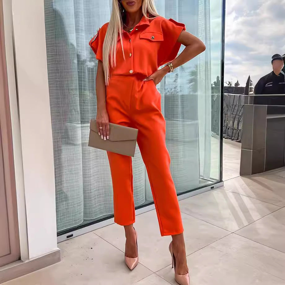 Harriett | Elegante en stijlvolle jumpsuit met wijde pijpen