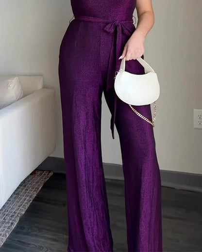 Vienna | Elegante Off-shoulder strik jumpsuit