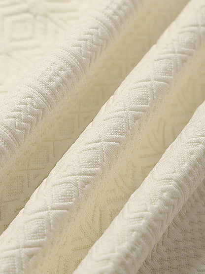 Benson | Vintage jacquard sweatshirt met textuur