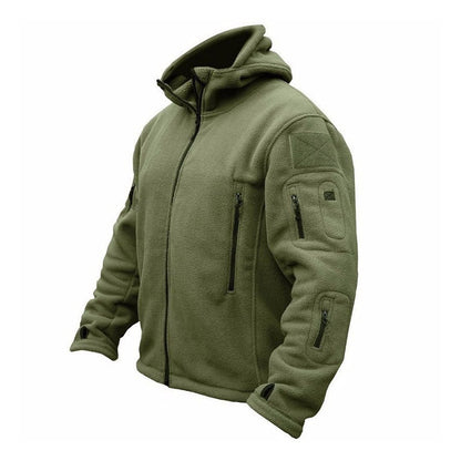 Jadon | Outdoor fleece tactische jas met capuchon
