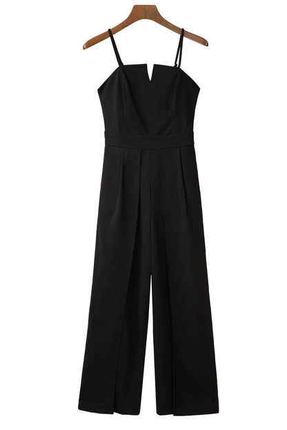 Shane | Jumpsuit met spaghettibandjes en split - Modern en trendy