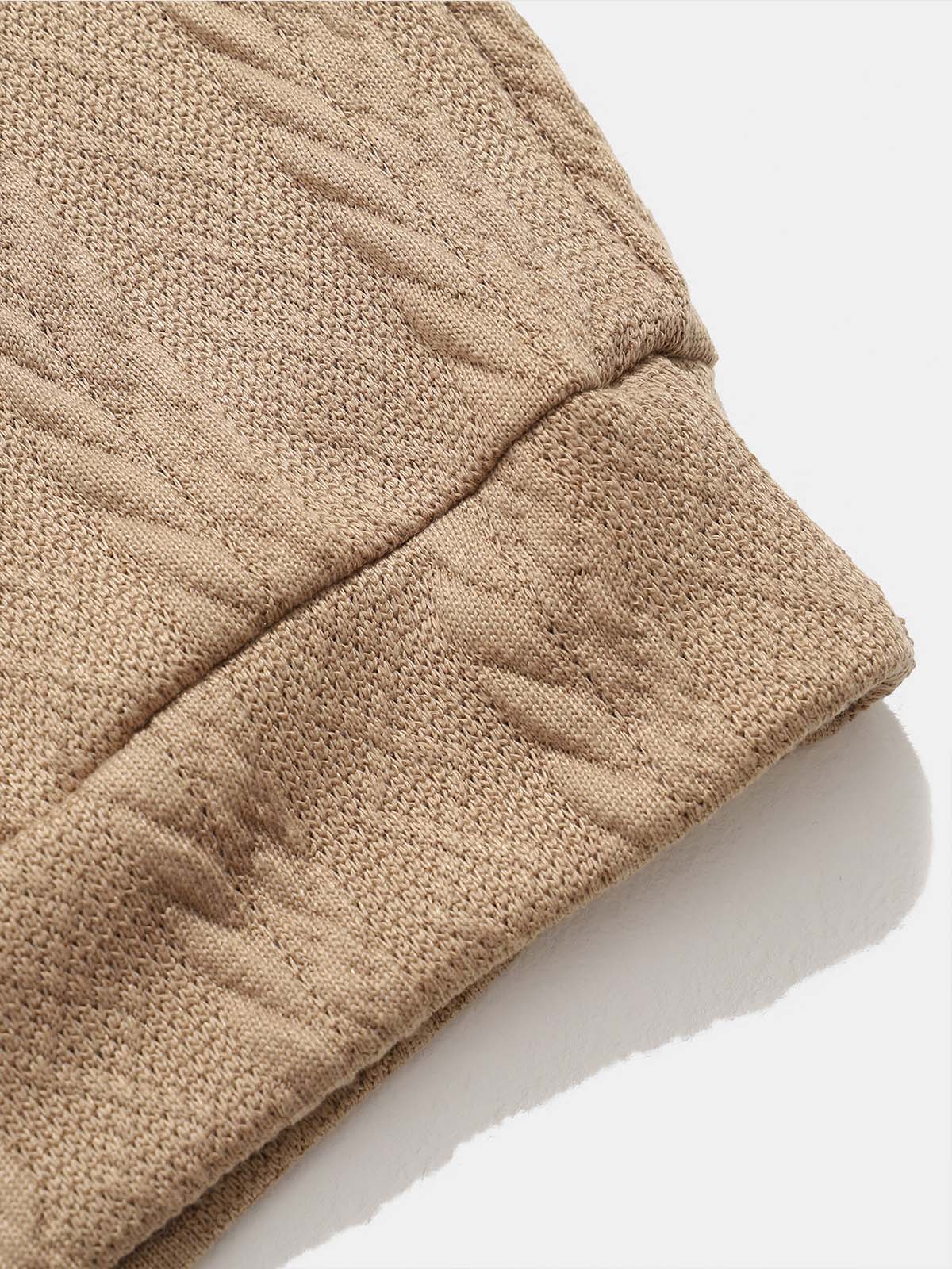 James | Elegant sweatshirt met jacquardtextuur