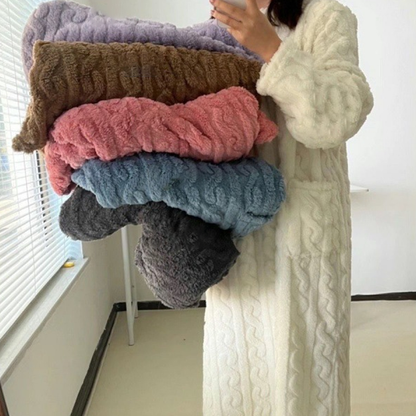 Koraal Fluwelen Nachtkleding