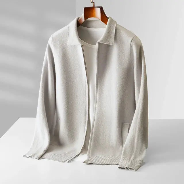 CASHMERE ZIPPED VEST