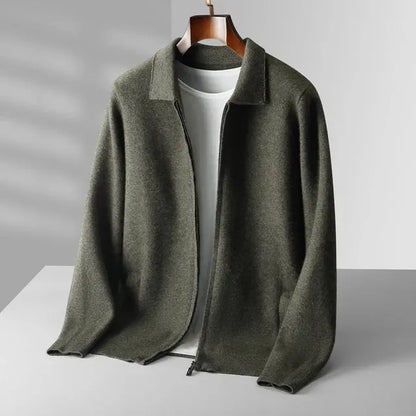 CASHMERE ZIPPED VEST