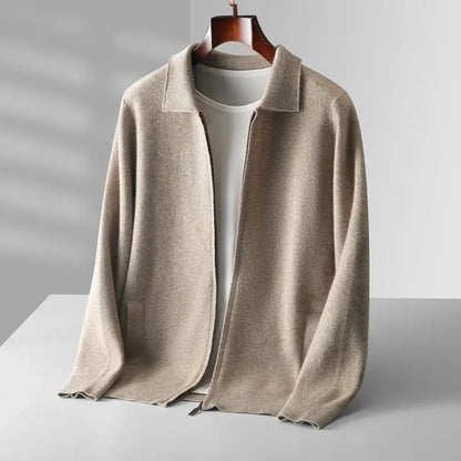 CASHMERE ZIPPED VEST