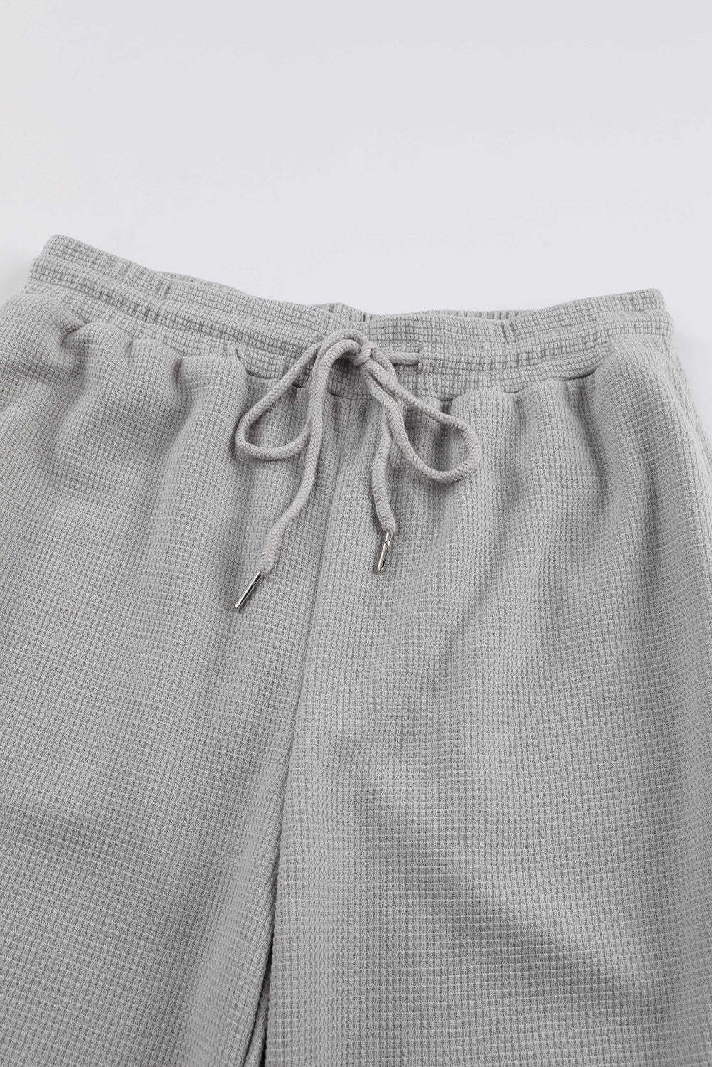 Evanka | Wafel Textuur Cargo Zak Jogger Broek