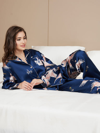 Mariska | Elegante zijden pyjamaset