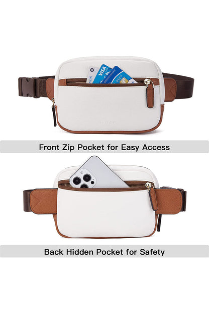 ChicClutch | Classy Wit Kruislingse Tas