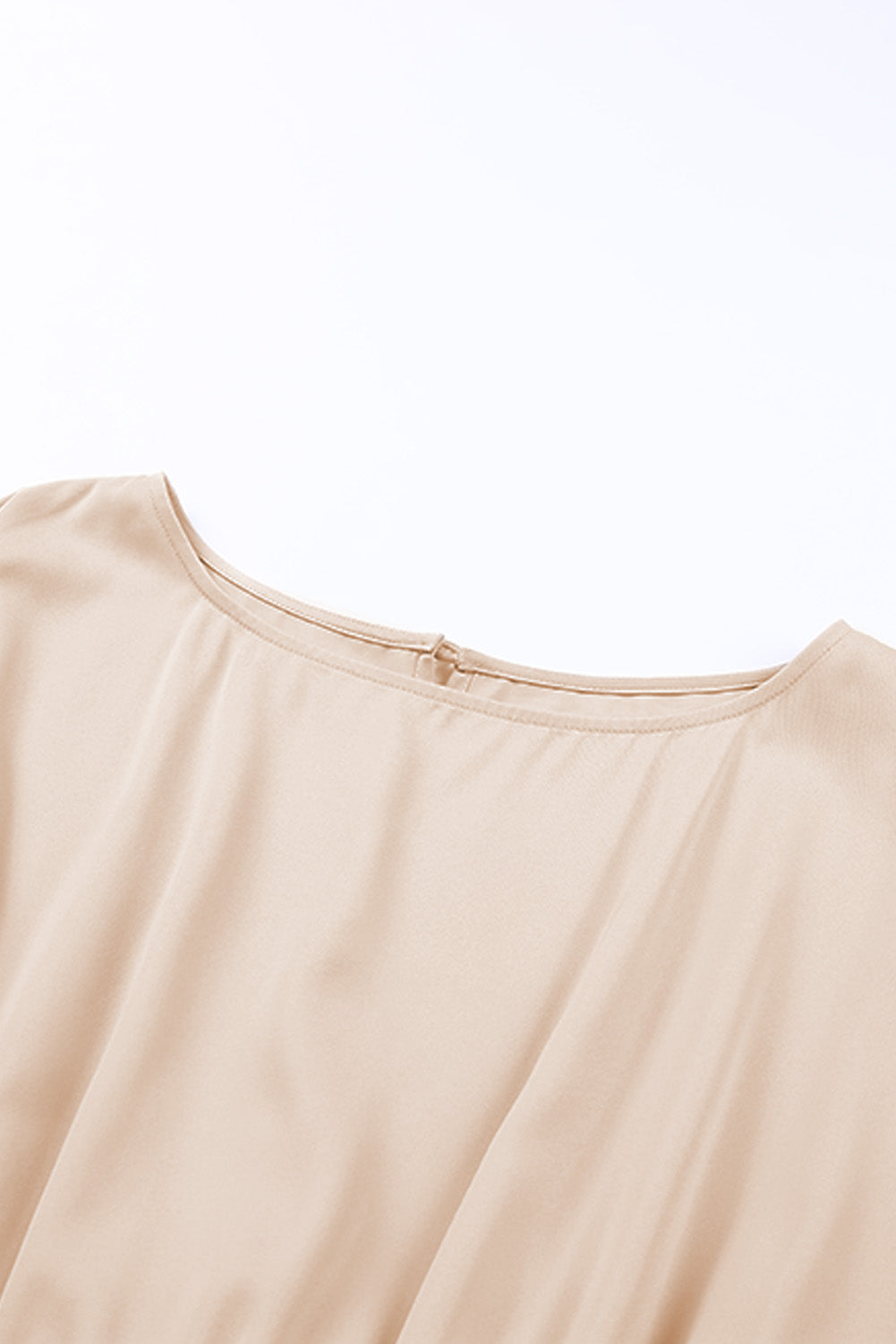 Emmeline | Pailletten Trekkoord Romper met Hoge Taille