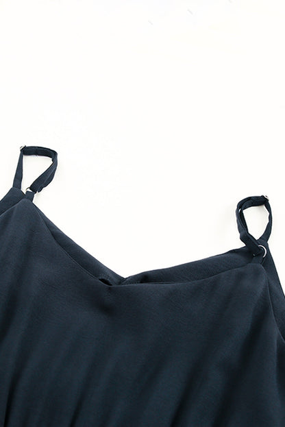 Patty - Jumpsuit met spaghettiband en wijde pijpen