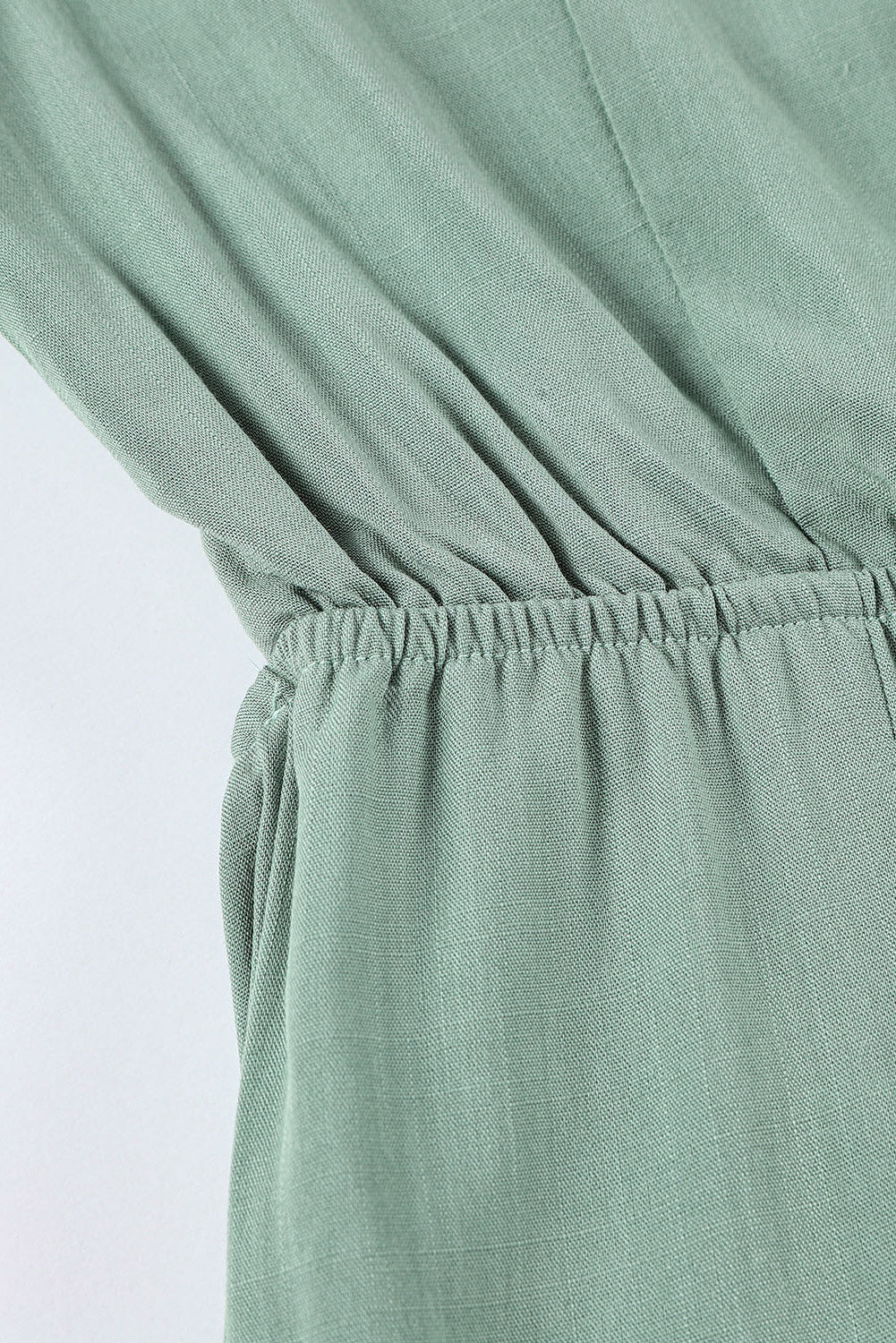 Lydia | Jumpsuit met pofmouwen en V-hals - Sierlijk en comfortabel