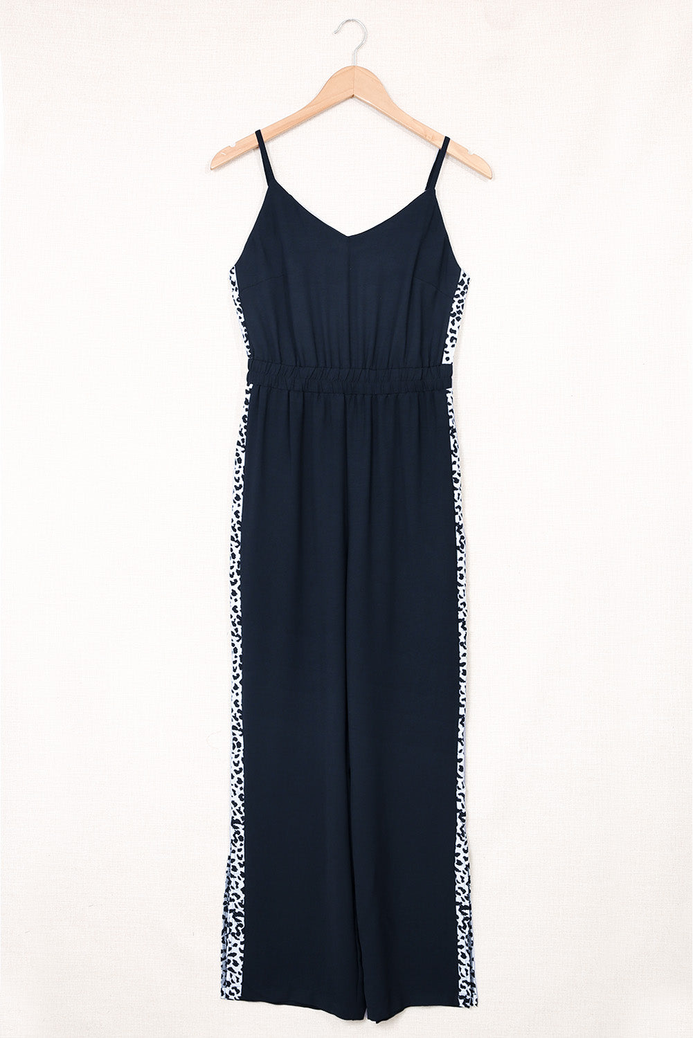 Patty - Jumpsuit met spaghettiband en wijde pijpen