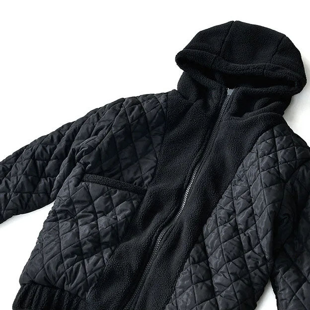 Marvin | Klassieke hoodie van pluizig fleece met rits