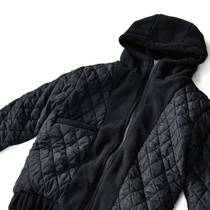 Marvin | Klassieke hoodie van pluizig fleece met rits