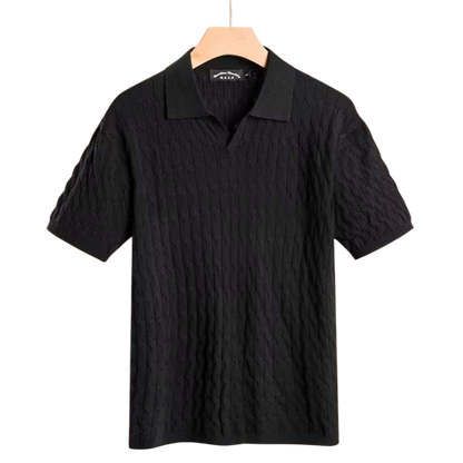 Aiden - Comfortabele gebreide polo